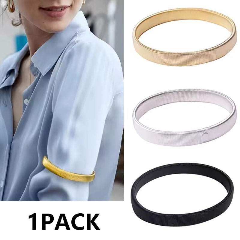 Men Accessories Wrist - Регулируемый эластичный держатель для рукавов рубашки,