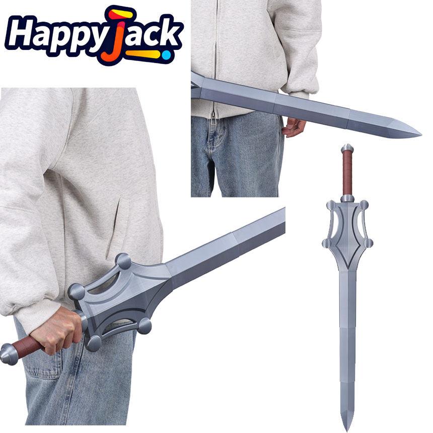 Men Accessories In Silver - Косплей-реквизит: Серебряный пластиковый нож для мужчин,