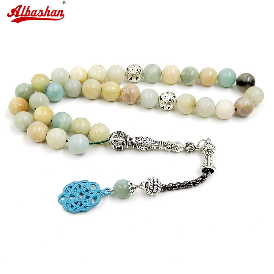 Men Accessories Amazon - Натуральный камень из Амазонки, тасбих, мусульманский