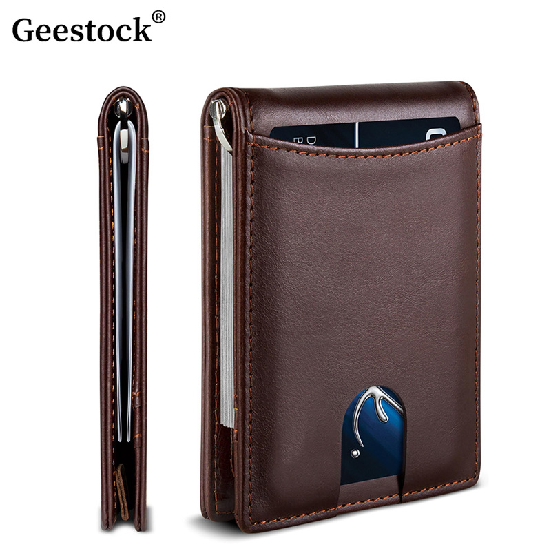 Money Clip Slim - Geestock 2-кратный кошелек для кредитных карт