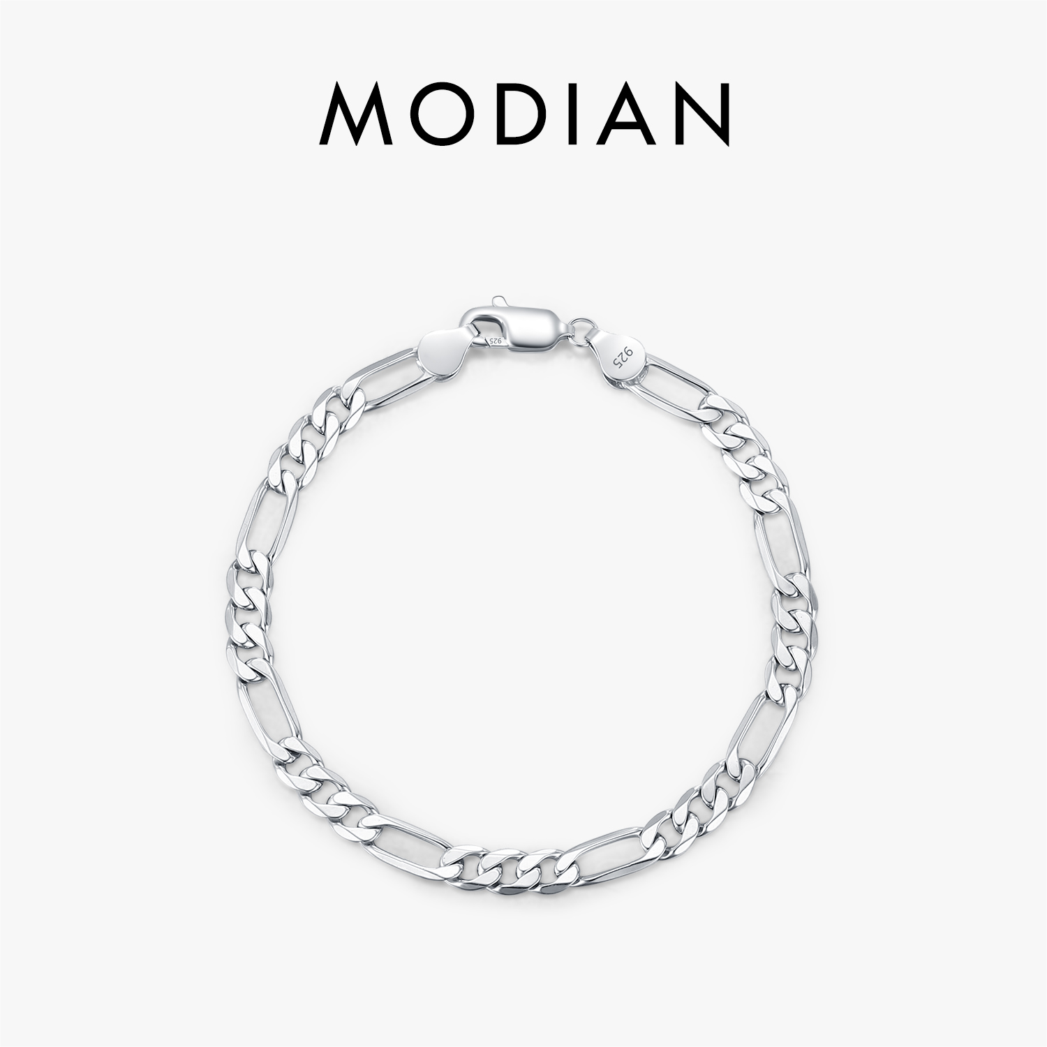 Men Accessories Chain And Bracelet - MODIAN стерлингового серебра 925 пробы, 3