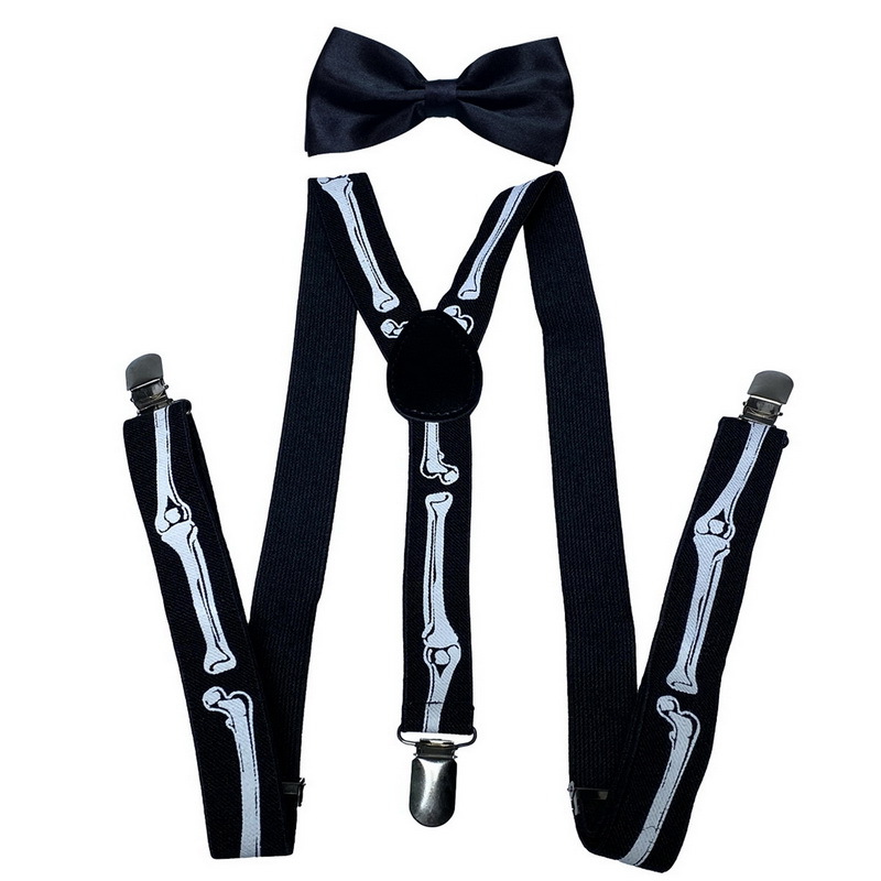 Tie Clip Set - Мужские и женские регулируемые эластичные подтяжки