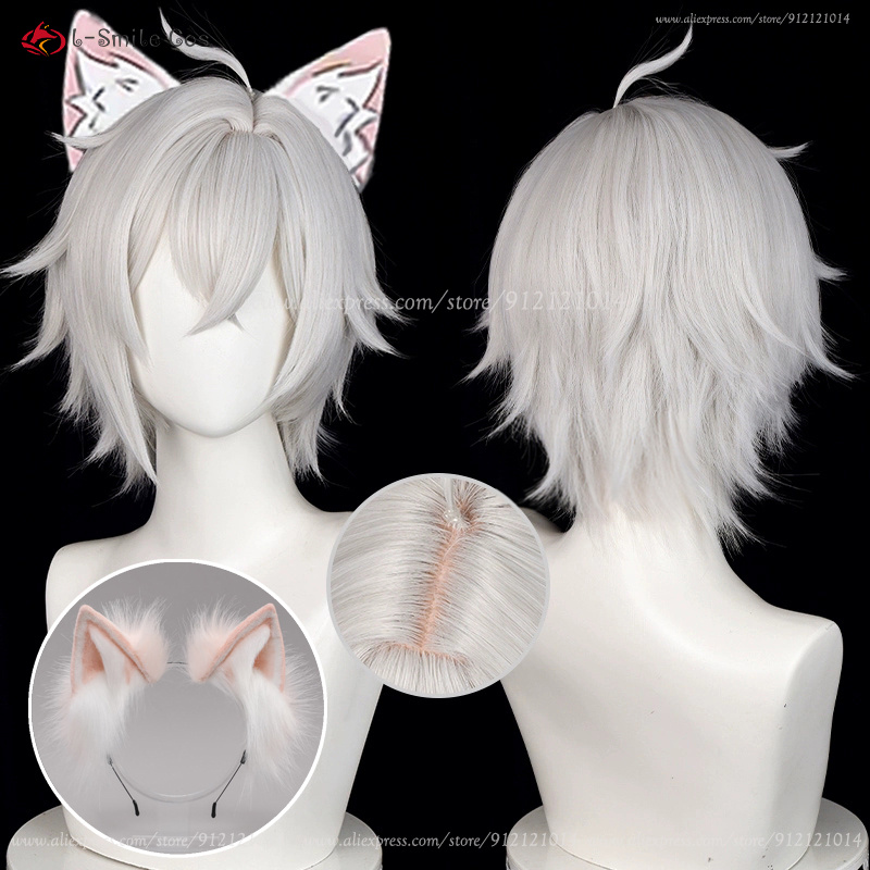 Men Accessories In Silver - Парик для косплея ZZZ Seth Lowell,