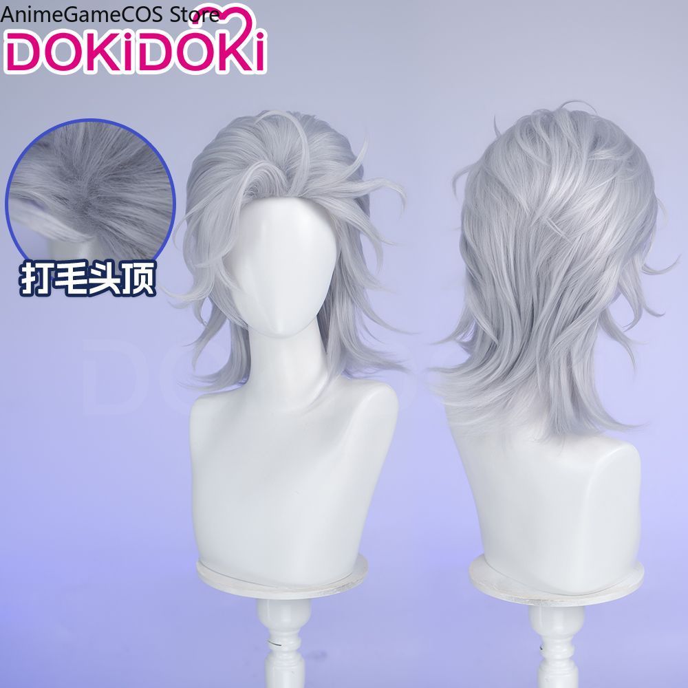 Men Accessories In Silver - Парик для косплея Hades из аниме
