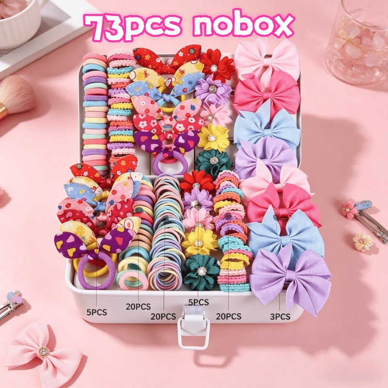 Tie Clip Set - 73 предмета. Новый набор тканевых аксессуаров