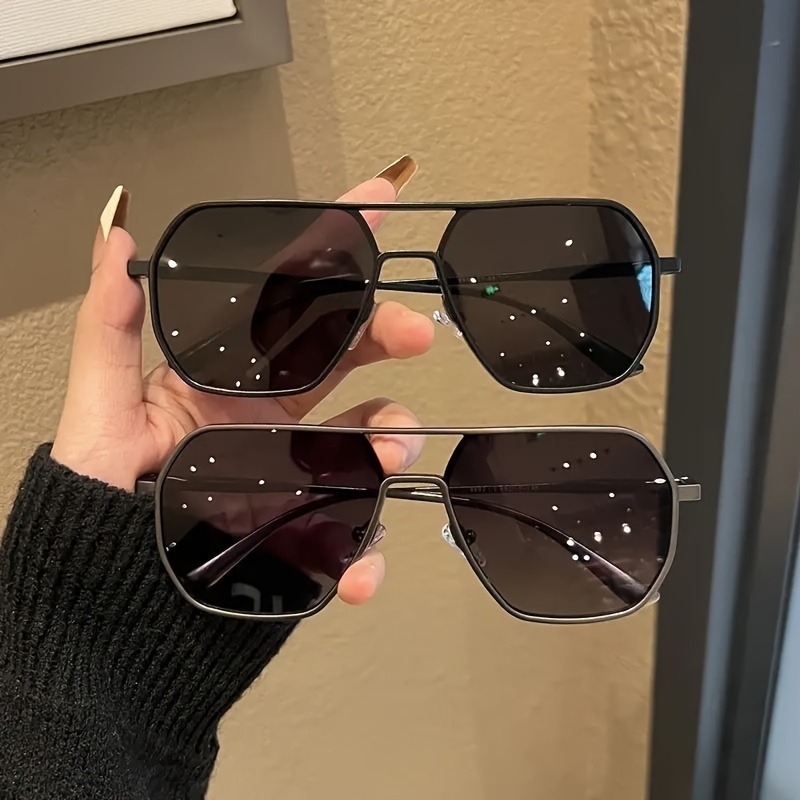 Sunglasses Polarized Men - Большие квадратные поляризационные фотохромные очки в