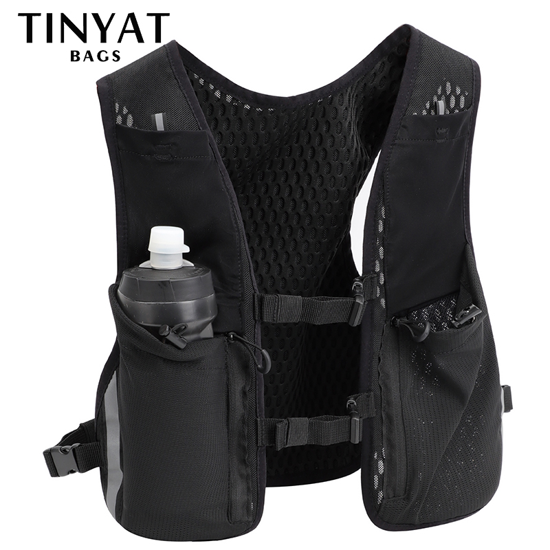 Men Accessories Bag - TINYAT Светоотражающая многофункциональная сумка-жилет для мужчин