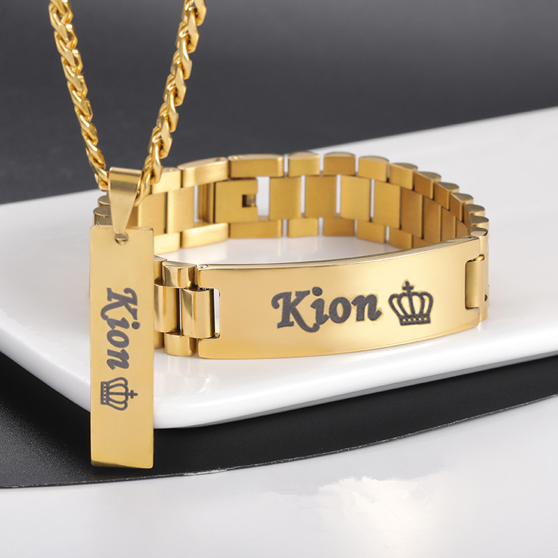 Men Accessories Wrist - Мужское ожерелье с именем на заказ,