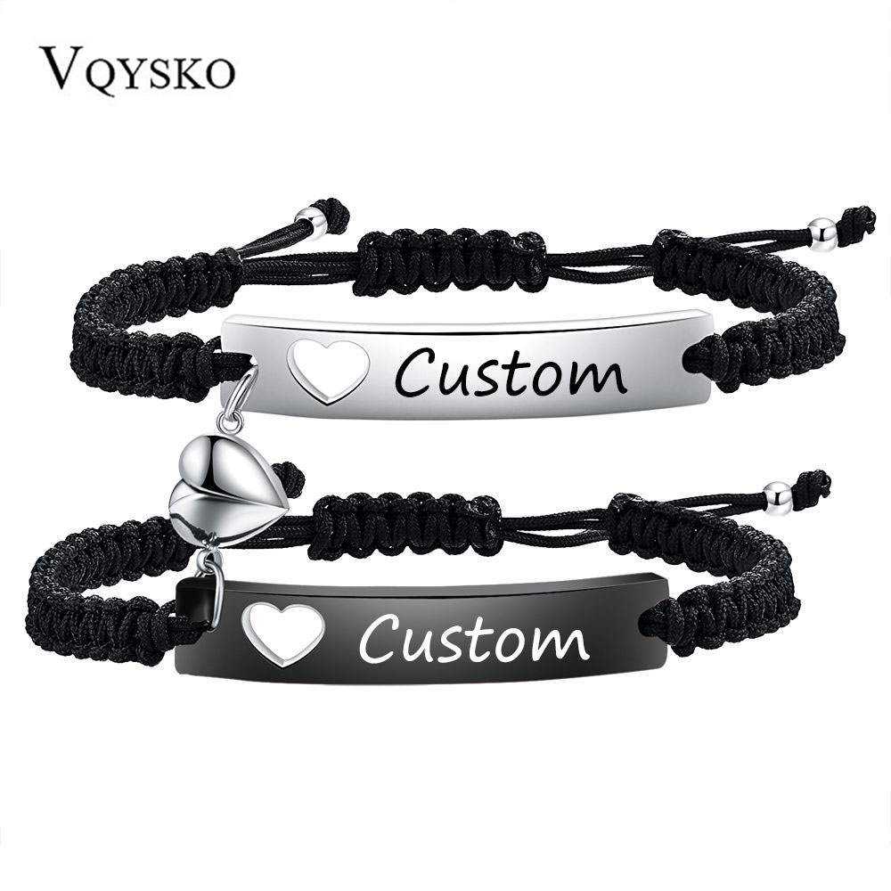 Men Accessories Wrist - Набор браслетов для пар из нержавеющей