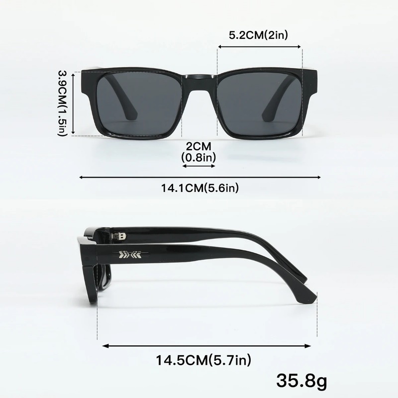 Качественные мужские квадратны – обзор и цена Sunglasses Polarized Men