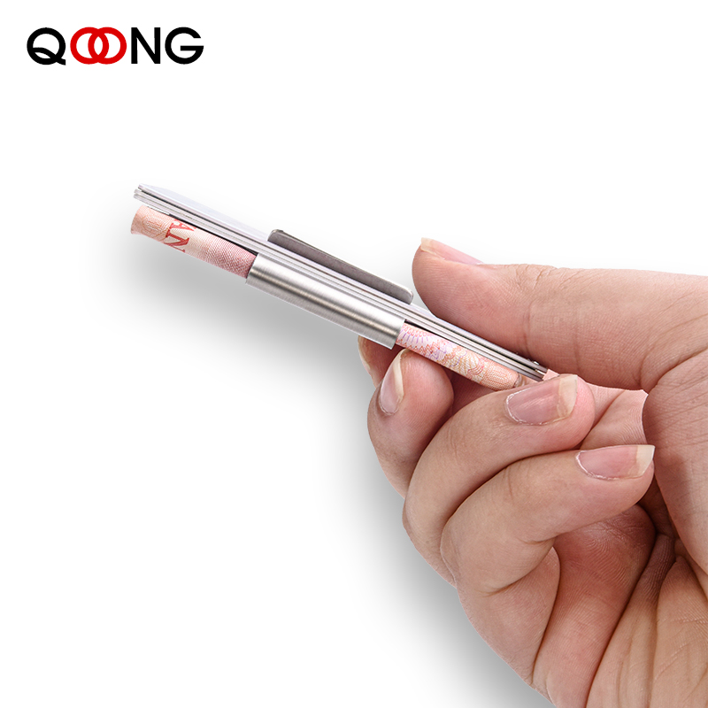 QOONG Нержавеющая сталь тонкое – обзор и цена Money Clip Slim