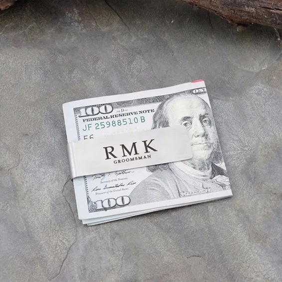 Именной зажим для денег для му – обзор и цена Money Clip Slim