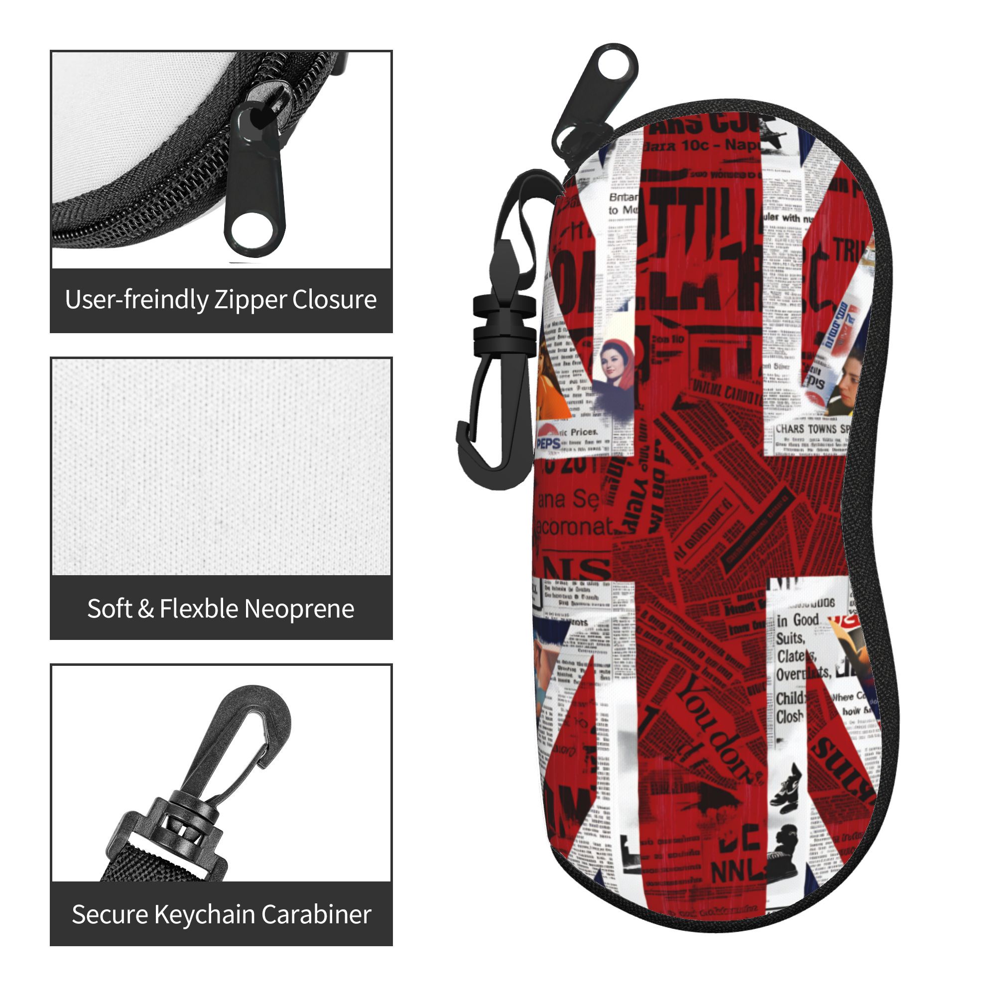 Чехол для очков с британским ф – обзор и цена Men'S Accessories Uk