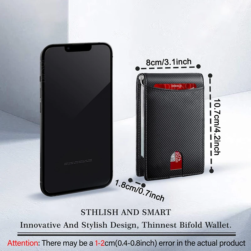 Держатель для RFID-карт, мужск – обзор и цена Money Clip Slim
