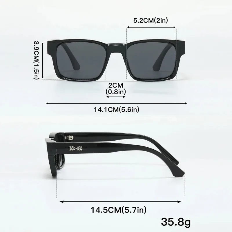 Качественные мужские квадратны – обзор и цена Sunglasses Polarized Men