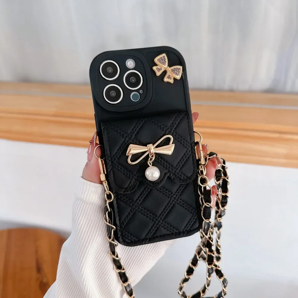 Чехол-кошелек с 3D бантом для  – обзор и цена Phone Wallet Combo