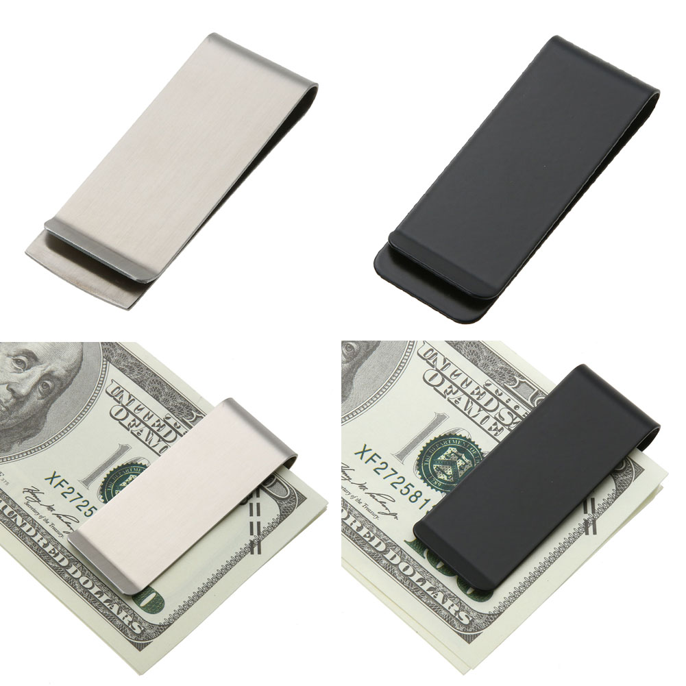 Зажим для денег из нержавеющей – обзор и цена Money Clip Slim