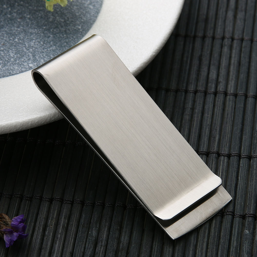 Зажим для денег из нержавеющей – обзор и цена Money Clip Slim