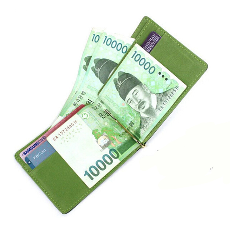 Тонкий мужской кожаный кошелек – обзор и цена Money Clip Slim