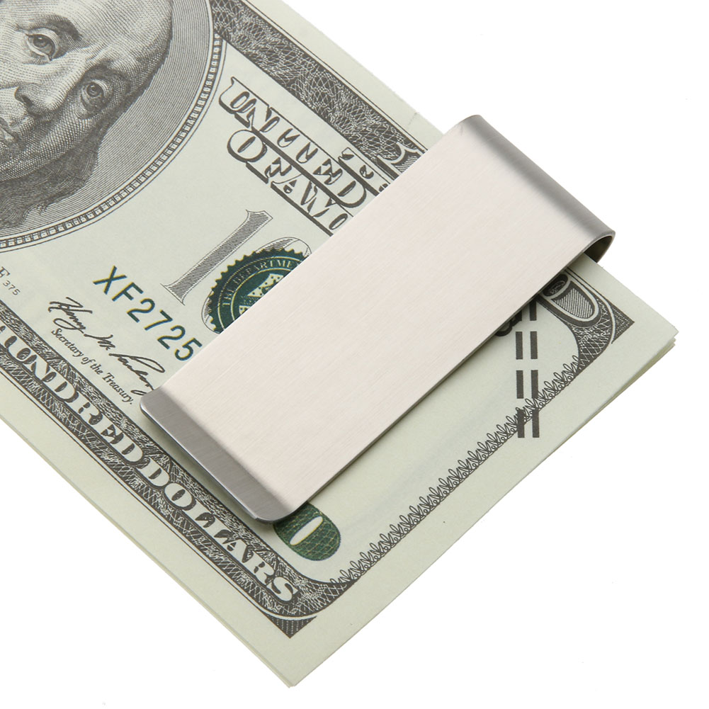 Зажим для денег из нержавеющей – обзор и цена Money Clip Slim