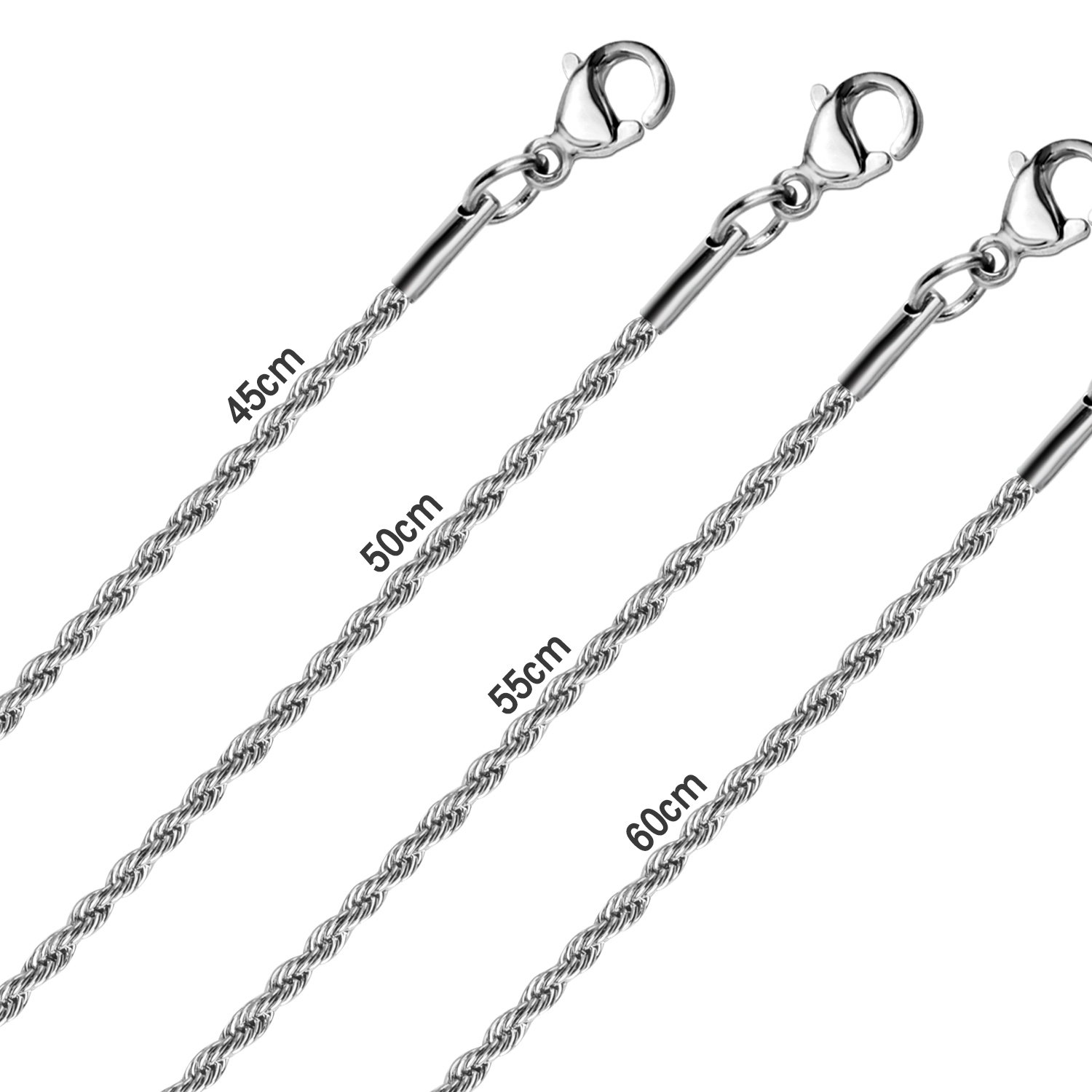 LUXUSTEEL 1 шт. Цепочка-веревк – обзор и цена Men Accessories Singapore