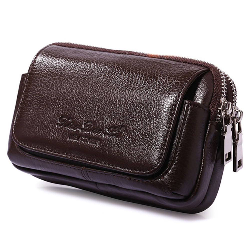Мужская поясная сумка из натур – обзор и цена Men Accessories Bag
