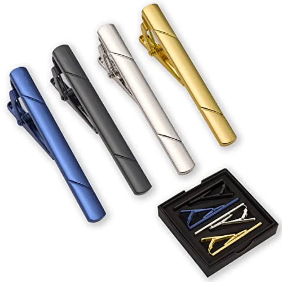 Набор из 4 зажимов для галстук – обзор и цена Men Accessories Gift Box