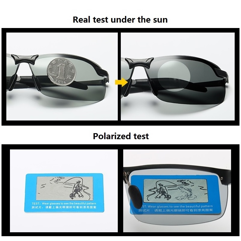 Классические фотохромные солнц – обзор и цена Sunglasses Polarized Men
